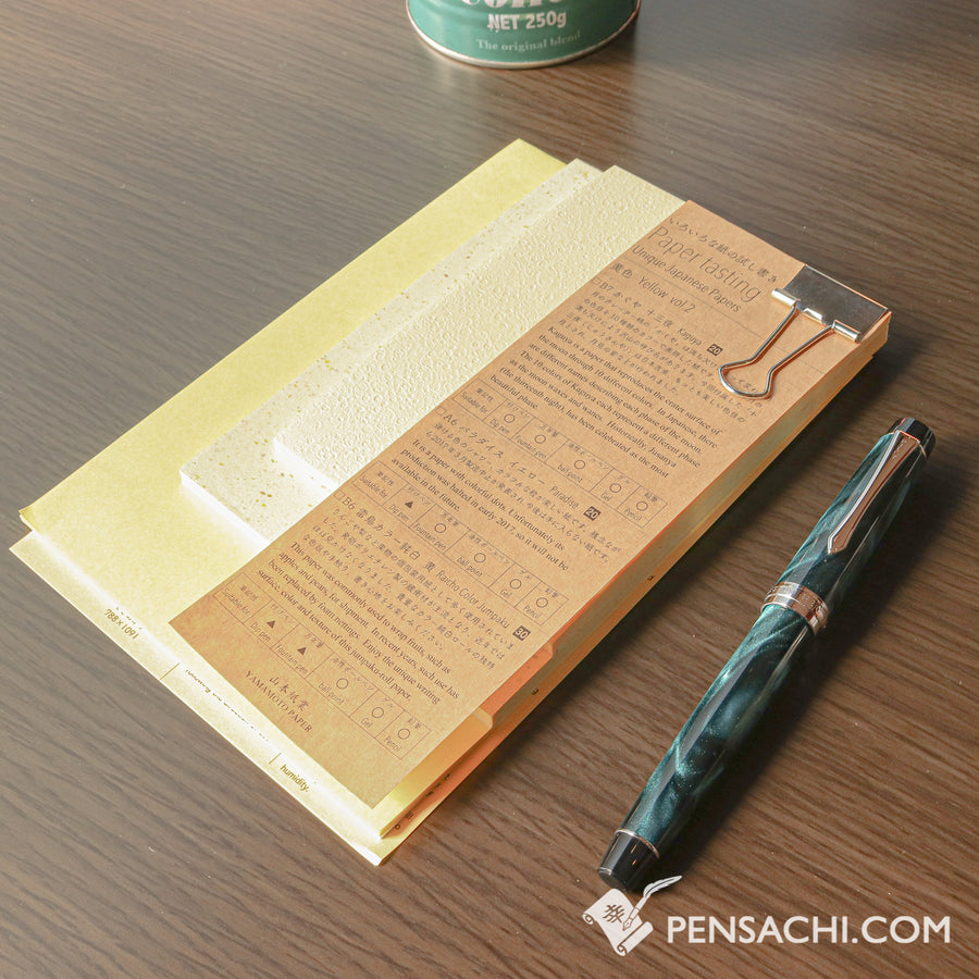 Yamamoto Paper Tasting - Yellow Vol.2 - PenSachi Japanese Limited Fountain Pen