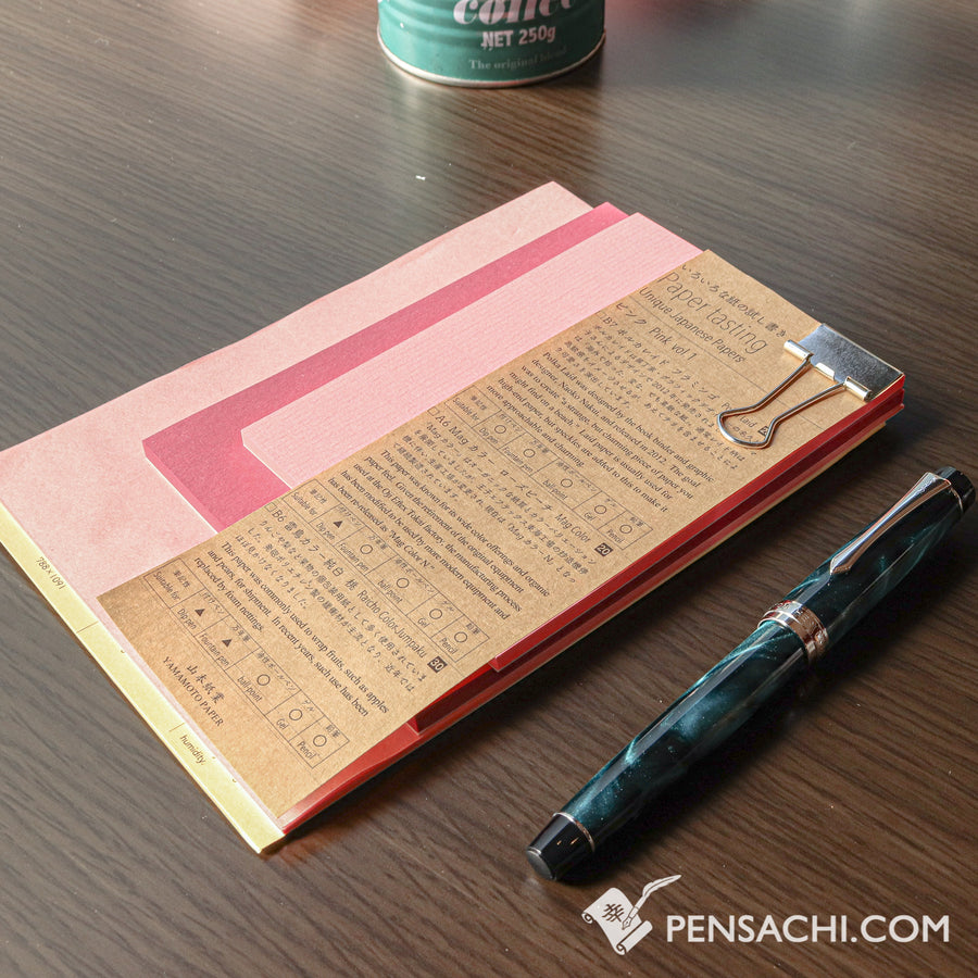 Yamamoto Paper Tasting - Pink Vol.1 - PenSachi Japanese Limited Fountain Pen
