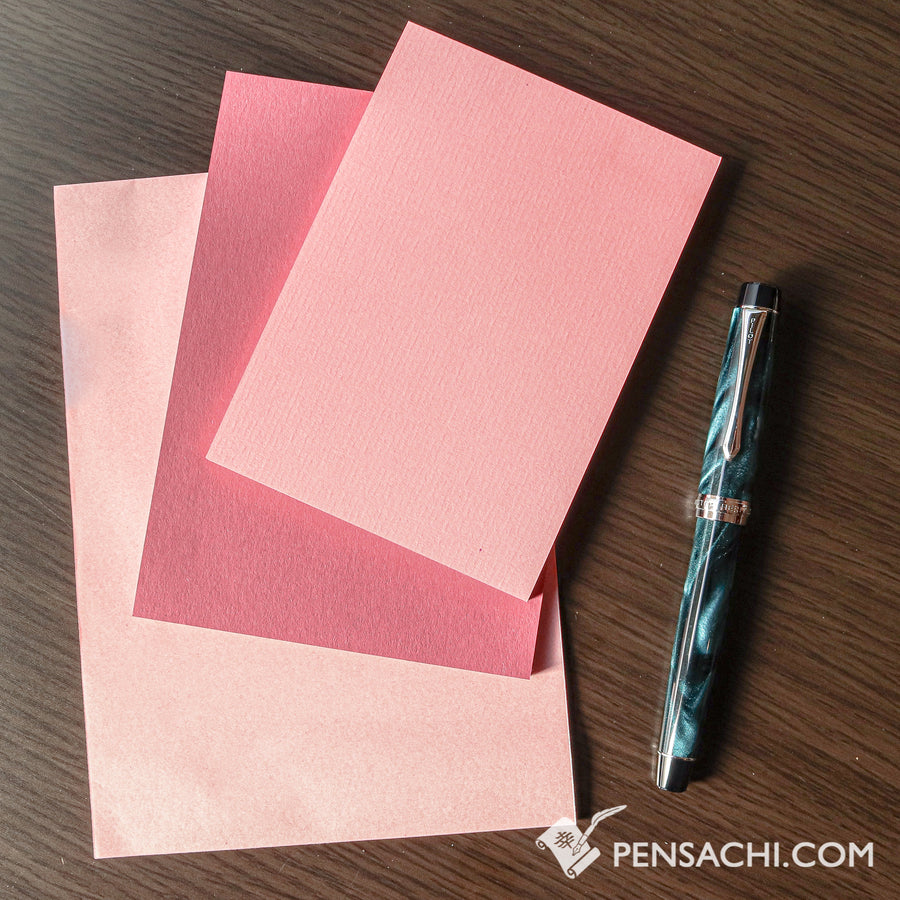 Yamamoto Paper Tasting - Pink Vol.1 - PenSachi Japanese Limited Fountain Pen
