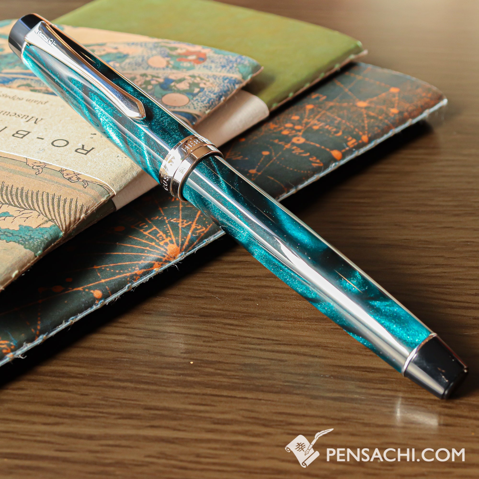 PILOT Custom Heritage SE Fountain Pen - Marble Green– PenSachi
