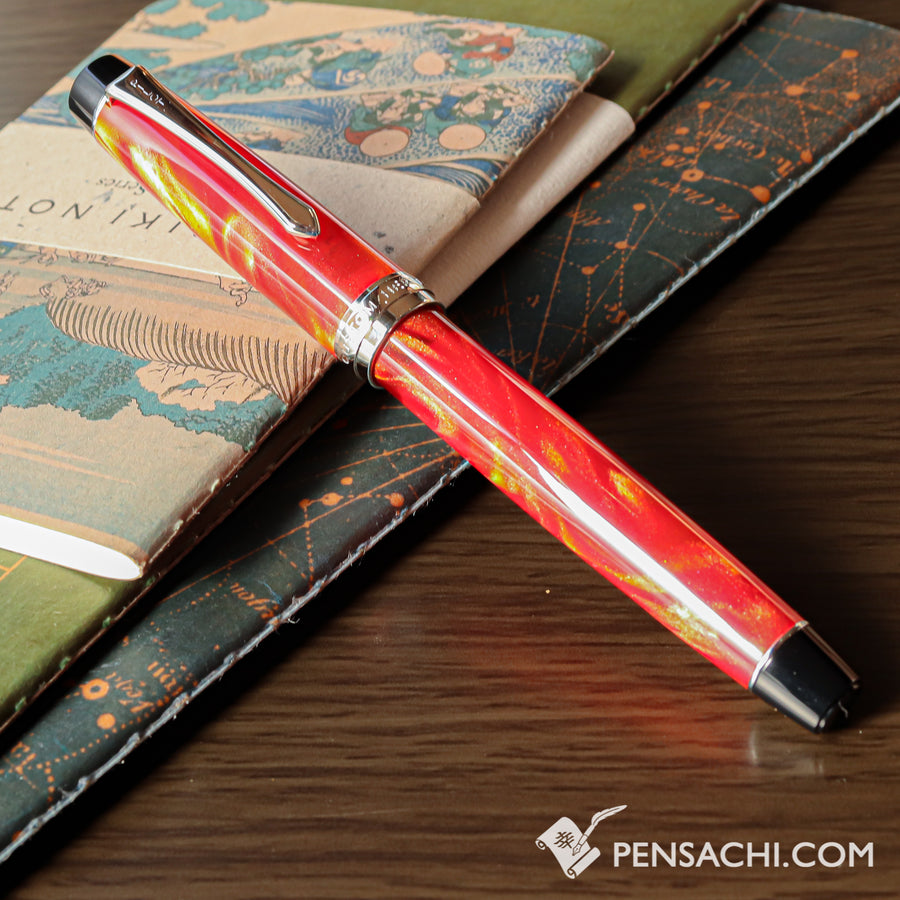 PILOT Custom Heritage SE Fountain Pen - Marble Orange - PenSachi Japanese Limited Fountain Pen