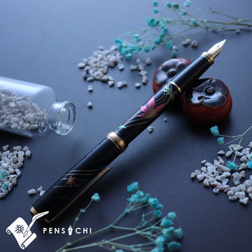 PLATINUM Kanazawa Haku Standard Fountain Pen - Changing Autumn Leaves - PenSachi Japanese Limited Fountain Pen