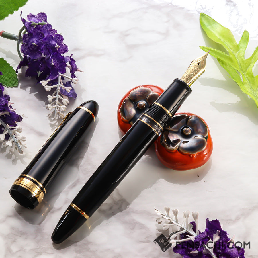 SAILOR 1911 Large (Full size) Realo Fountain Pen - Black - PenSachi Japanese Limited Fountain Pen