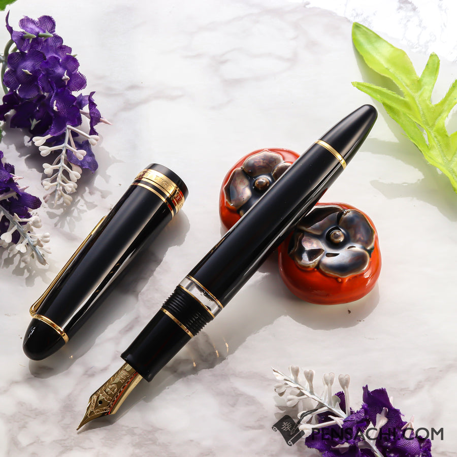 SAILOR 1911 Large (Full size) Realo Fountain Pen - Black - PenSachi Japanese Limited Fountain Pen