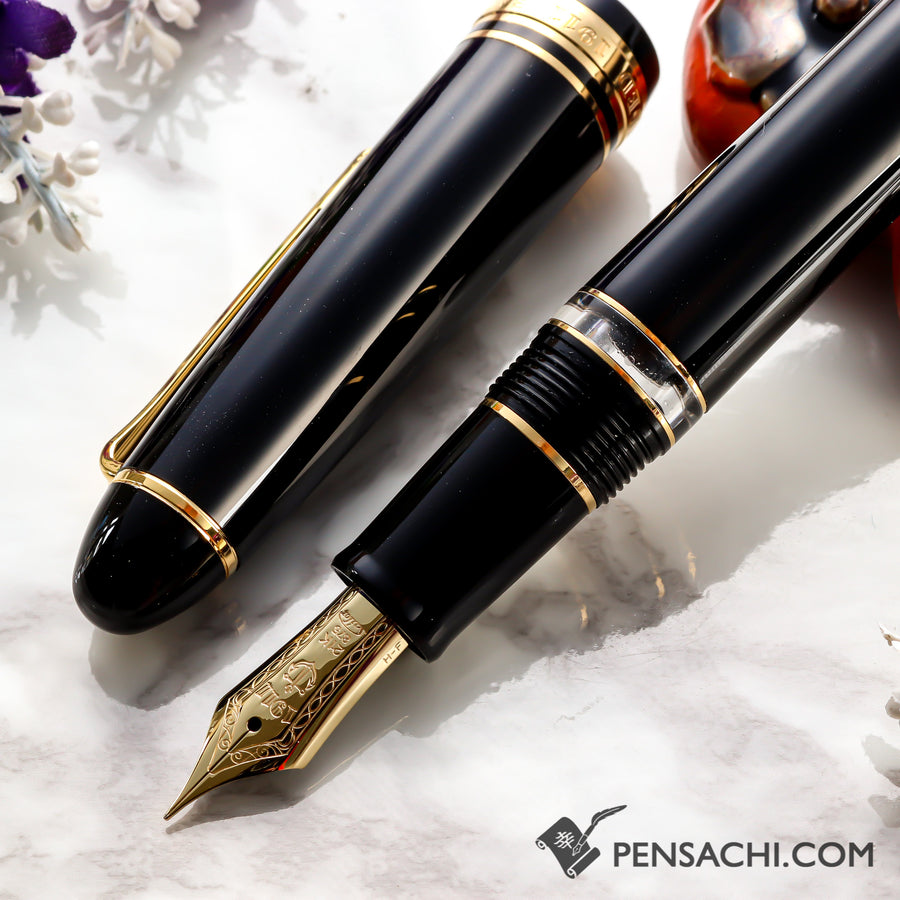 SAILOR 1911 Large (Full size) Realo Fountain Pen - Black - PenSachi Japanese Limited Fountain Pen