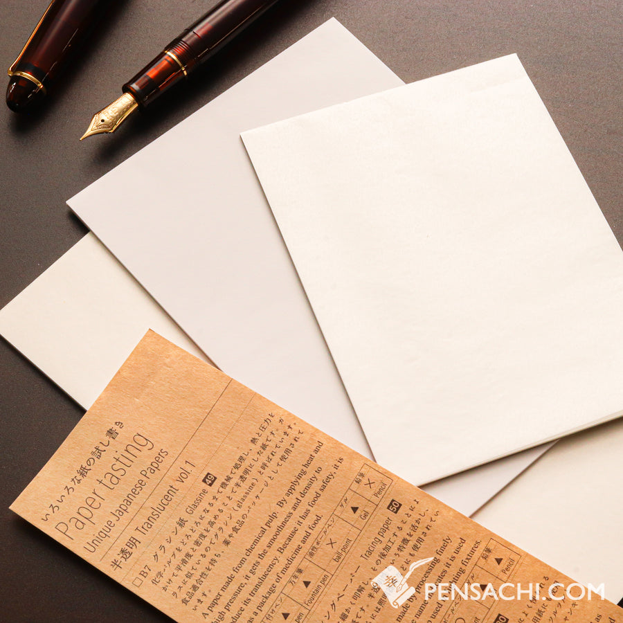 Yamamoto Paper Tasting - Translucent Vol. 1 - PenSachi Japanese Limited Fountain Pen