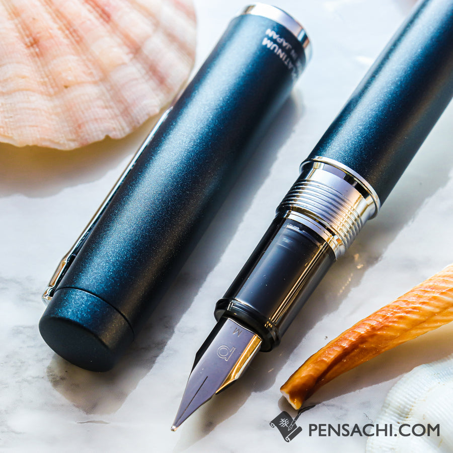 PLATINUM Procyon Fountain Pen - Deep Sea - PenSachi Japanese Limited Fountain Pen