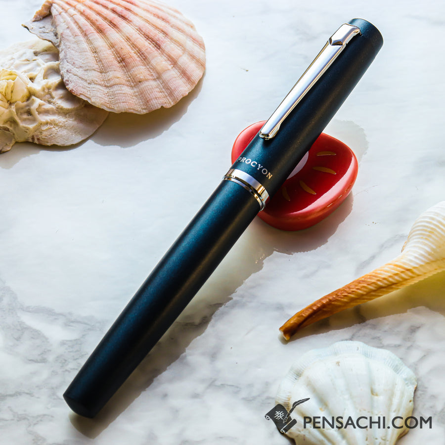 PLATINUM Procyon Fountain Pen - Deep Sea - PenSachi Japanese Limited Fountain Pen