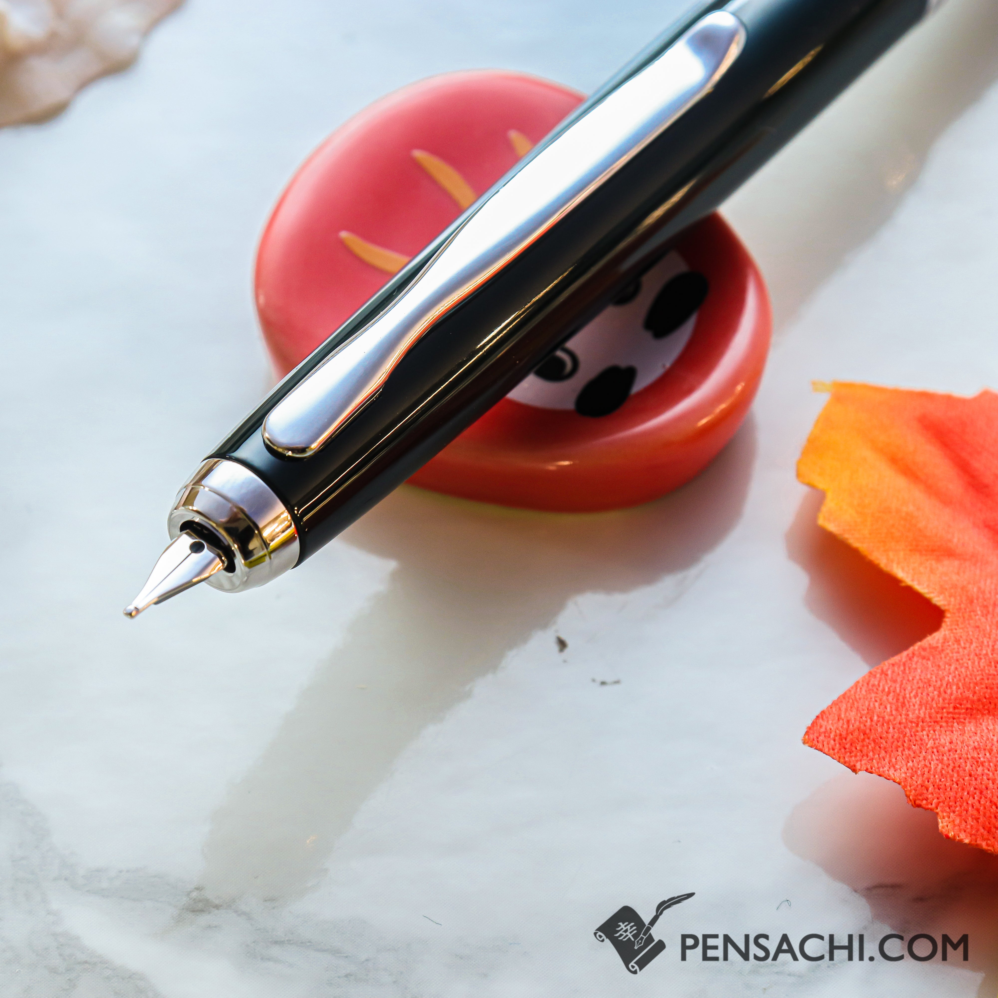 PILOT Vanishing Point Capless Fermo Fountain Pen - Dark Green