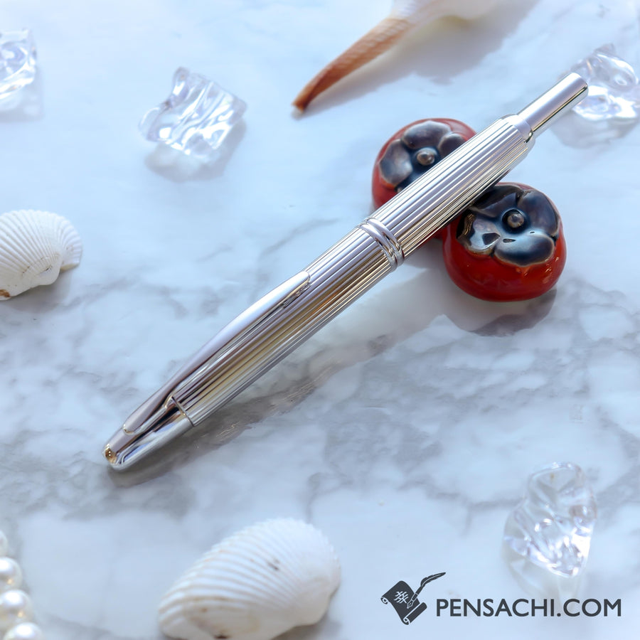 PILOT Vanishing Point Capless  Fountain Pen - Stripe - PenSachi Japanese Limited Fountain Pen