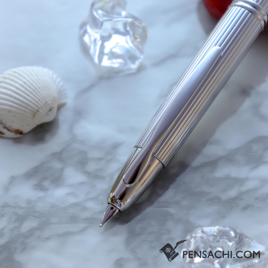 PILOT Vanishing Point Capless  Fountain Pen - Stripe - PenSachi Japanese Limited Fountain Pen