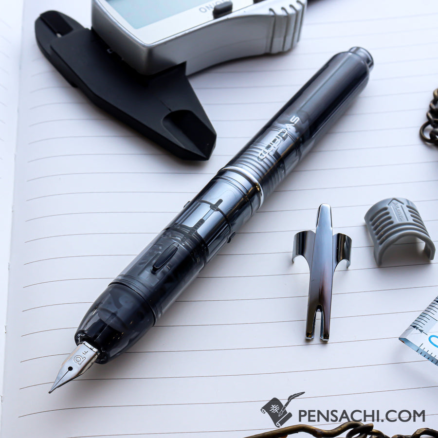 Fountain pen, Pen of the Year 2014 platinum-plated, Medium