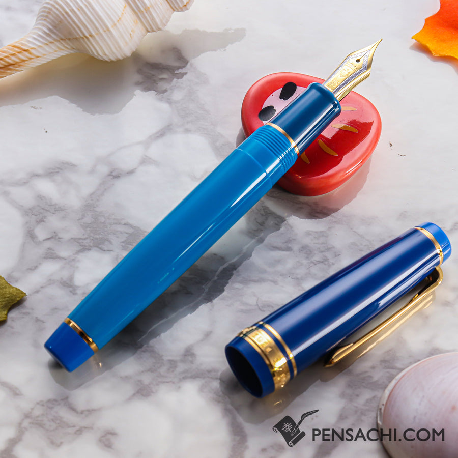 SAILOR Limited Edition Pro Gear Fountain Pen - Classic Blue - PenSachi Japanese Limited Fountain Pen