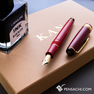 SAILOR Pro Gear Classic Kanreki Fountain Pen - Red - PenSachi Japanese Limited Fountain Pen