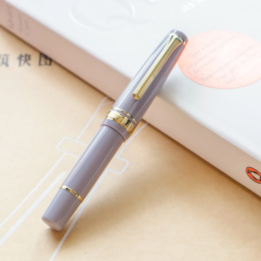 SAILOR Pro Gear Slim Mini Fountain Pen Morocco - Ayur Gray - PenSachi Japanese Limited Fountain Pen