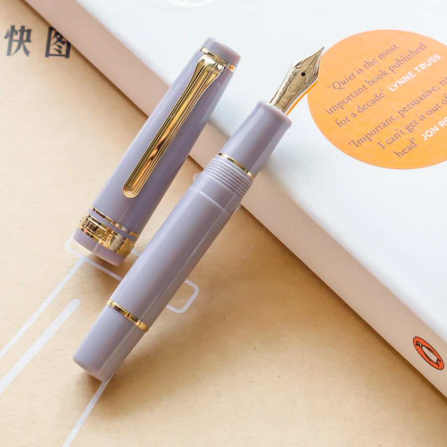 SAILOR Pro Gear Slim Mini Fountain Pen Morocco - Ayur Gray - PenSachi Japanese Limited Fountain Pen