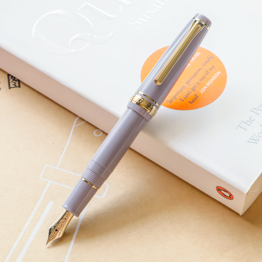 SAILOR Pro Gear Slim Mini Fountain Pen Morocco - Ayur Gray - PenSachi Japanese Limited Fountain Pen