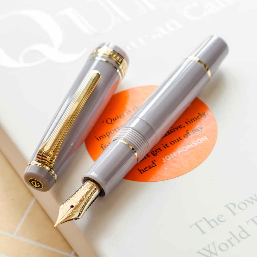 SAILOR Pro Gear Slim Mini Fountain Pen Morocco - Ayur Gray - PenSachi Japanese Limited Fountain Pen