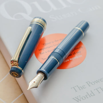 SAILOR Pro Gear Slim Mini Fountain Pen Morocco - Ayur Blue - PenSachi Japanese Limited Fountain Pen