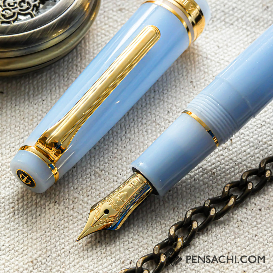 SAILOR Pro Gear Slim Shikiori Otogibanashi Fountain Pen - Weaving Crane - PenSachi Japanese Limited Fountain Pen