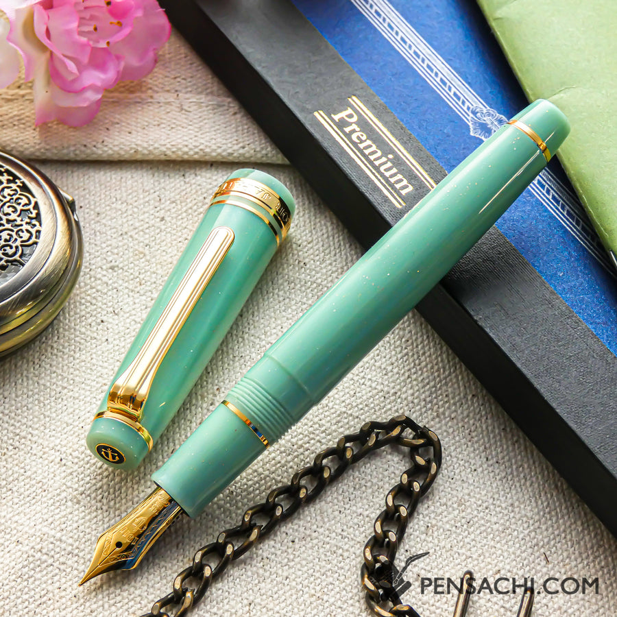 SAILOR Pro Gear Slim Shikiori Otogibanashi Fountain Pen - Ryuuguu Castle - PenSachi Japanese Limited Fountain Pen