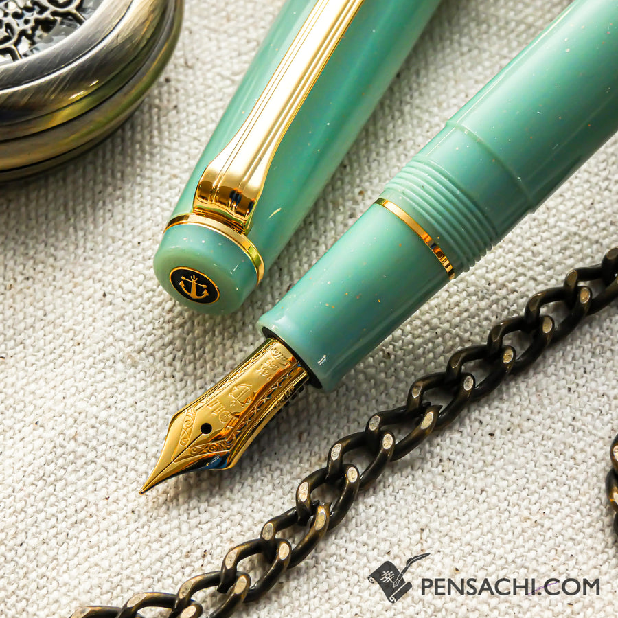 SAILOR Pro Gear Slim Shikiori Otogibanashi Fountain Pen - Ryuuguu Castle - PenSachi Japanese Limited Fountain Pen