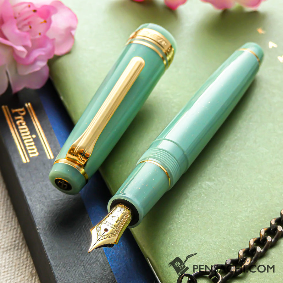 SAILOR Pro Gear Slim Shikiori Otogibanashi Fountain Pen - Ryuuguu Castle - PenSachi Japanese Limited Fountain Pen