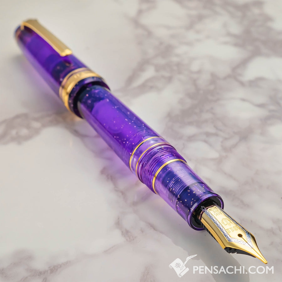 SAILOR Limited Edition Pro Gear Realo Fountain Pen - Iris Flower - PenSachi Japanese Limited Fountain Pen