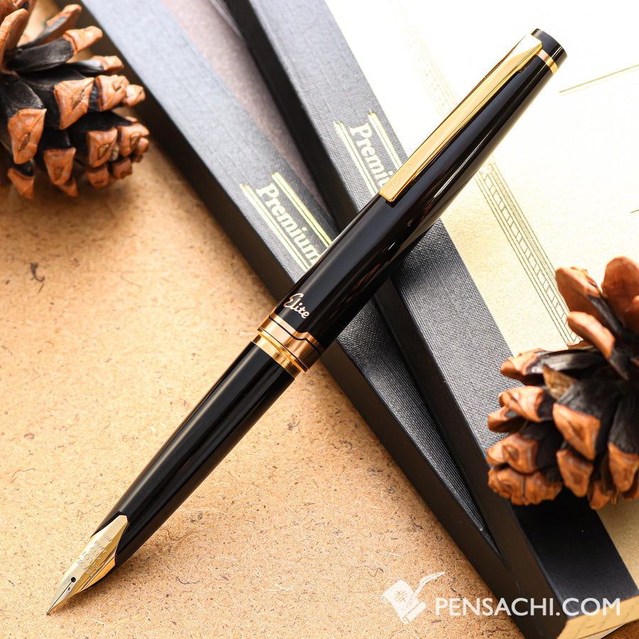 PILOT Elite 95S Fountain Pen - Black - PenSachi Japanese Limited Fountain Pen