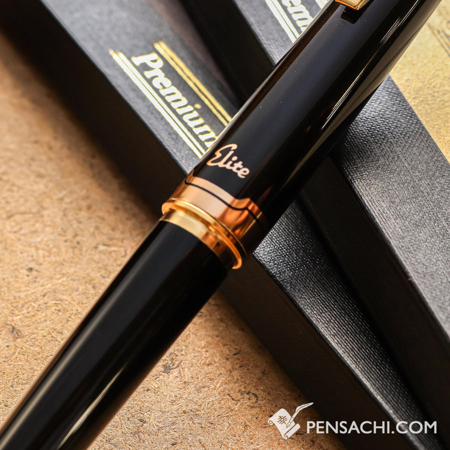 PILOT Elite 95S Fountain Pen - Black - PenSachi Japanese Limited Fountain Pen