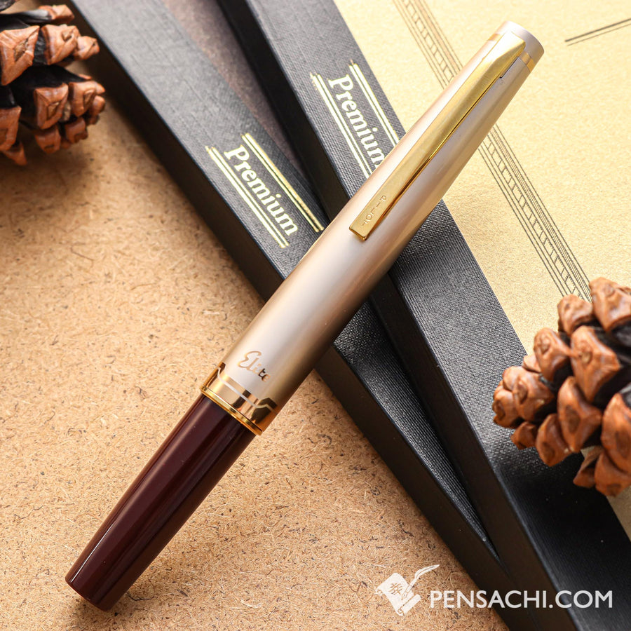 PILOT Elite 95S Fountain Pen - Deep Red - PenSachi Japanese Limited Fountain Pen