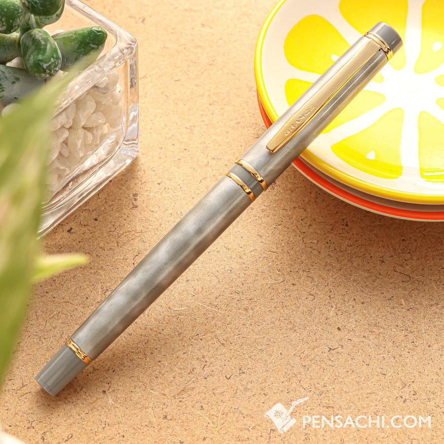 PILOT Grance Fountain Pen - Marble Gray - PenSachi Japanese Limited Fountain Pen