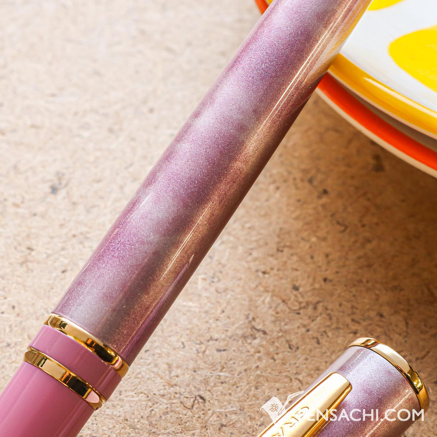 PILOT Grance Fountain Pen - Marble Pink - PenSachi Japanese Limited Fountain Pen