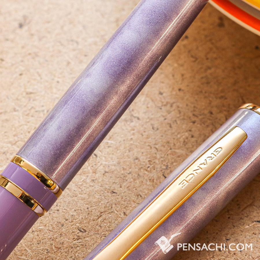 PILOT Grance Fountain Pen - Marble Violet - PenSachi Japanese Limited Fountain Pen