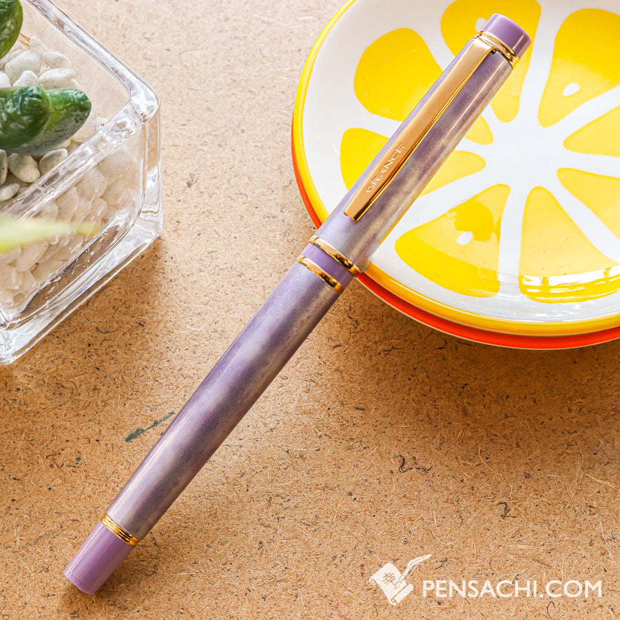 PILOT Grance Fountain Pen - Marble Violet - PenSachi Japanese Limited Fountain Pen