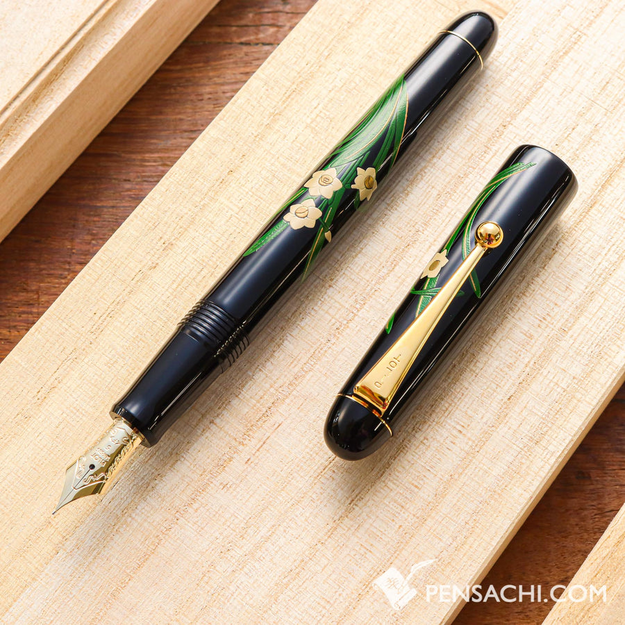 PILOT Hira Makie Fountain Pen - Narcissus - PenSachi Japanese Limited Fountain Pen