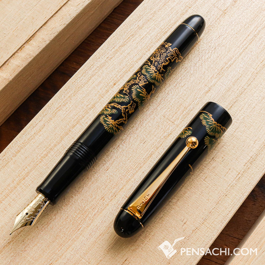 PILOT Hira Makie Fountain Pen - Pine - PenSachi Japanese Limited Fountain Pen