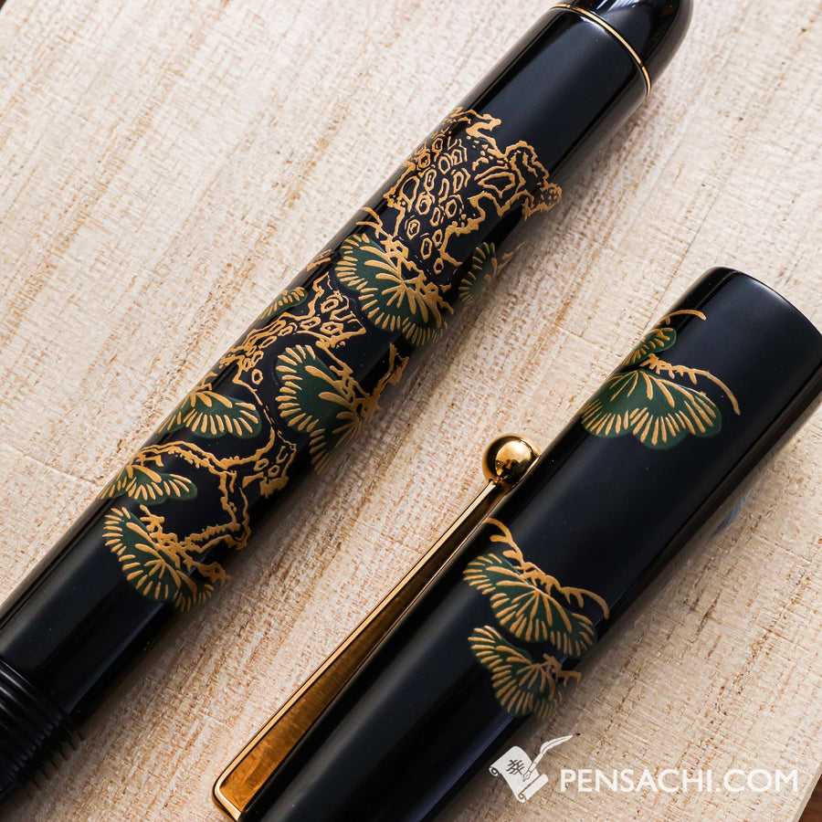 PILOT Hira Makie Fountain Pen - Pine - PenSachi Japanese Limited Fountain Pen