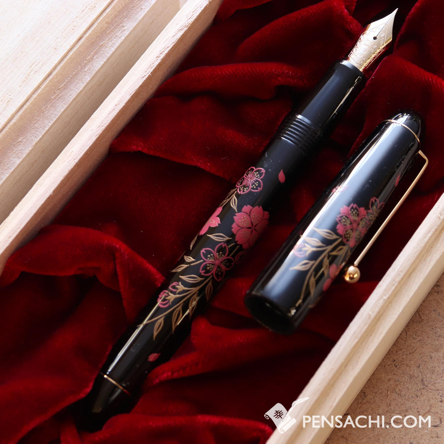 PILOT Hira Makie Fountain Pen - Sakura - PenSachi Japanese Limited Fountain Pen