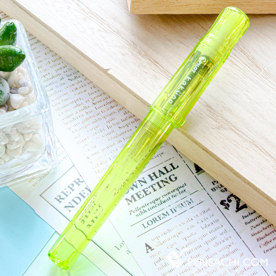 PILOT Kakuno Fountain Pen - Baby Yellow - PenSachi Japanese Limited Fountain Pen