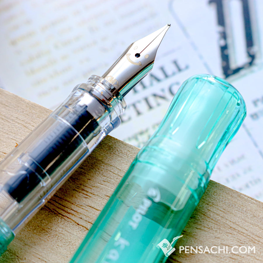 PILOT Kakuno Fountain Pen - Boy Green - PenSachi Japanese Limited Fountain Pen