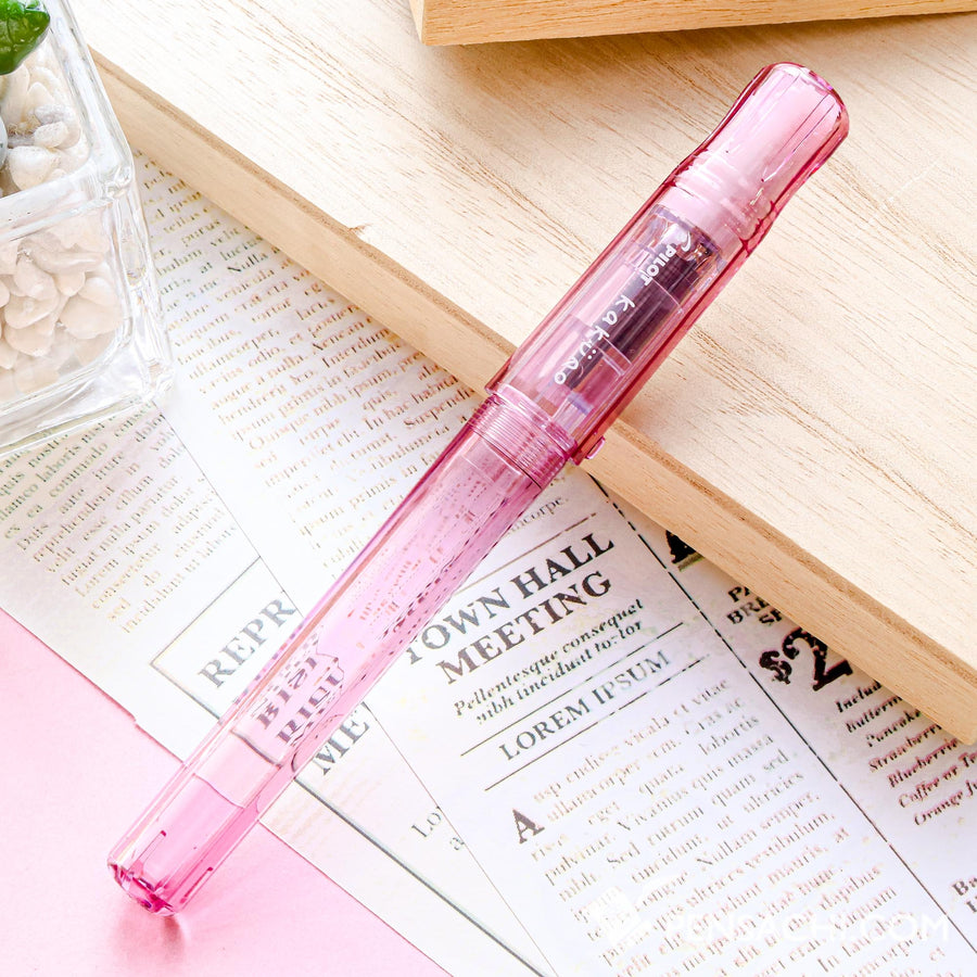 PILOT Kakuno Fountain Pen - Girl Pink - PenSachi Japanese Limited Fountain Pen