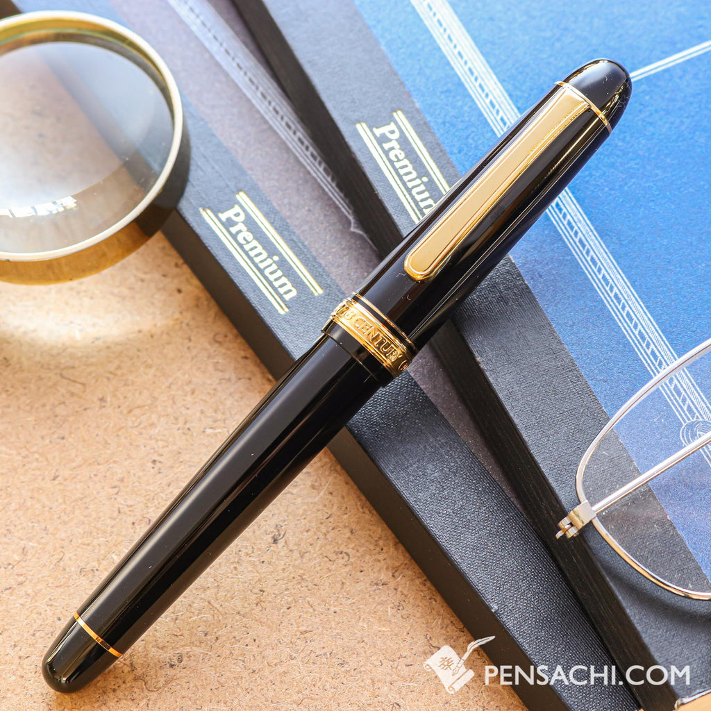 PLATINUM #3776 Century Fountain Pen - Black– PenSachi
