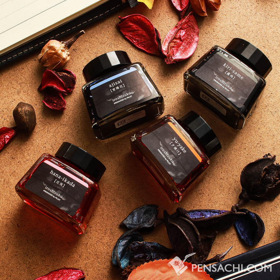 Pilot Limited Edition Iroshizuku Ink 4 Color Set - Yuugure (Dusk)