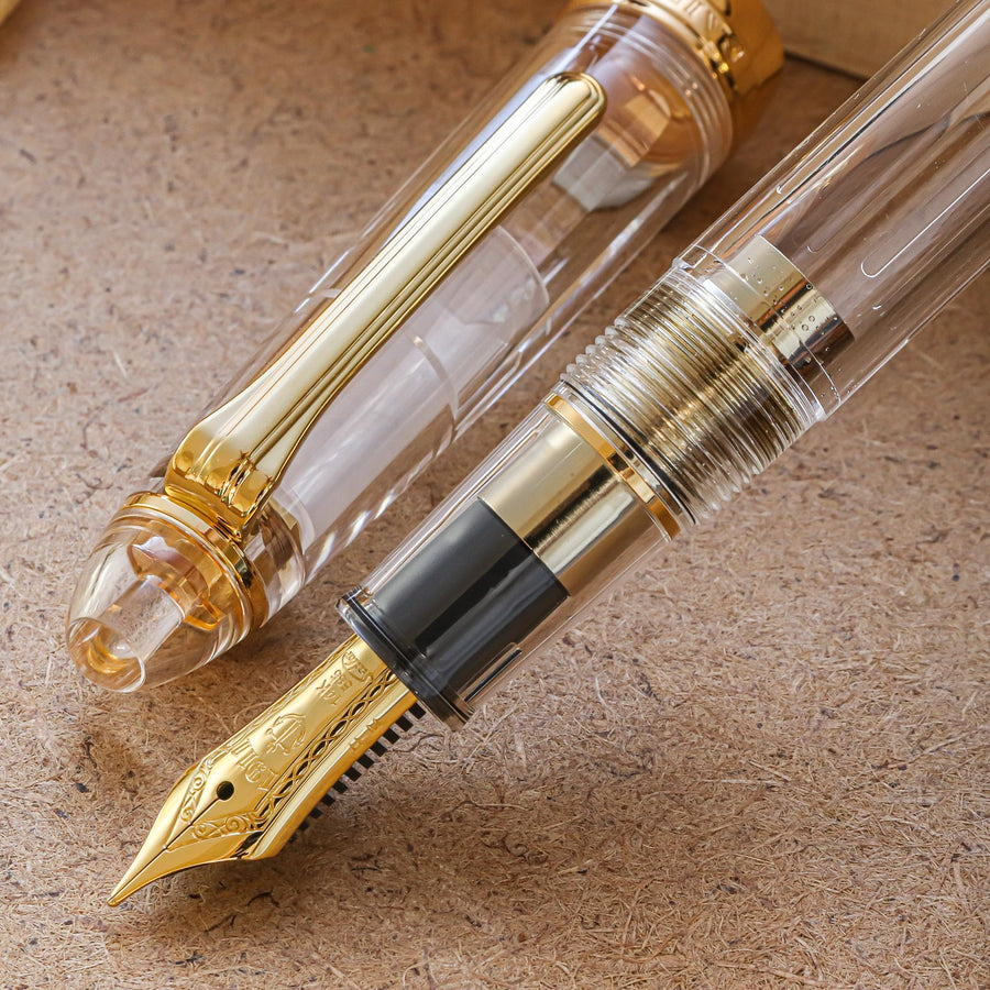 SAILOR 1911 Standard (Mid size) Demonstrator Fountain Pen - Transparent - PenSachi Japanese Limited Fountain Pen