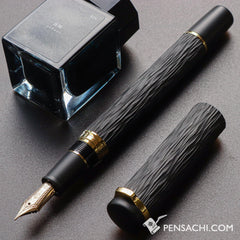 SAILOR Ebonite Sculpture Fountain Pen - Yokaze - PenSachi Japanese Limited Fountain Pen