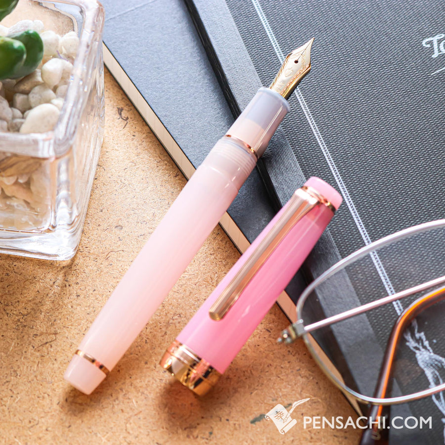 SAILOR Limited Edition Pro Gear Slim Flare Series Fountain Pen - Sakura - PenSachi Japanese Limited Fountain Pen