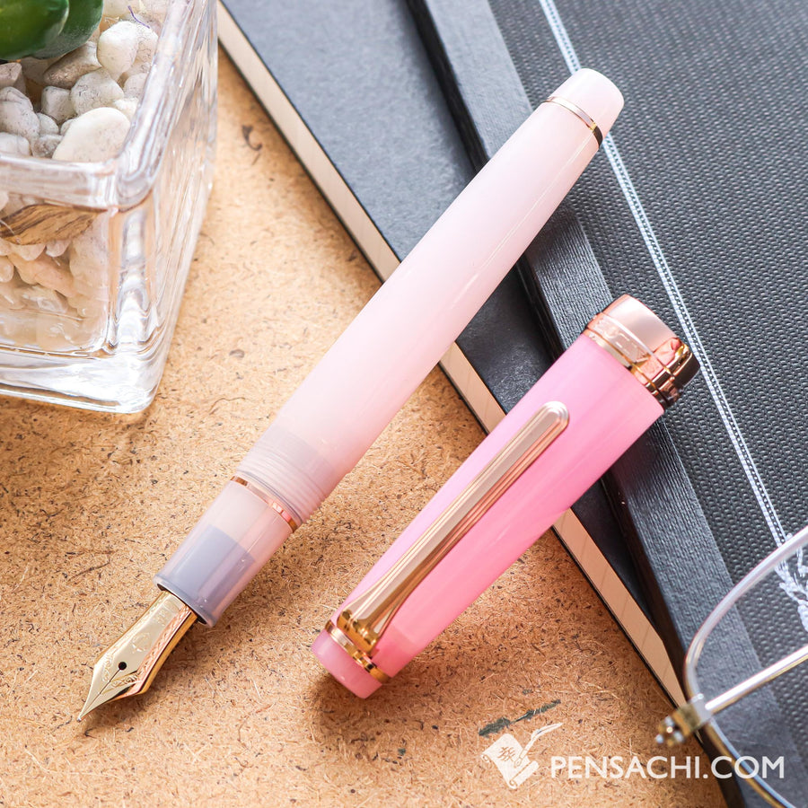 SAILOR Limited Edition Pro Gear Slim Flare Series Fountain Pen - Sakura - PenSachi Japanese Limited Fountain Pen