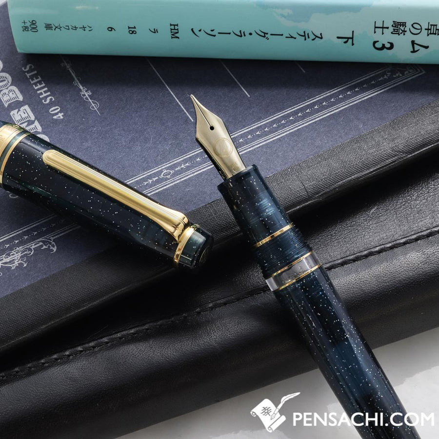 SAILOR Pro Gear Realo Demonstrator - Sparkling Night Light Blue - PenSachi Japanese Limited Fountain Pen