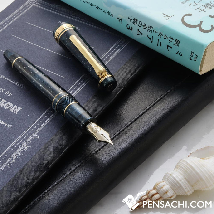 SAILOR Pro Gear Realo Demonstrator - Sparkling Night Light Blue - PenSachi Japanese Limited Fountain Pen